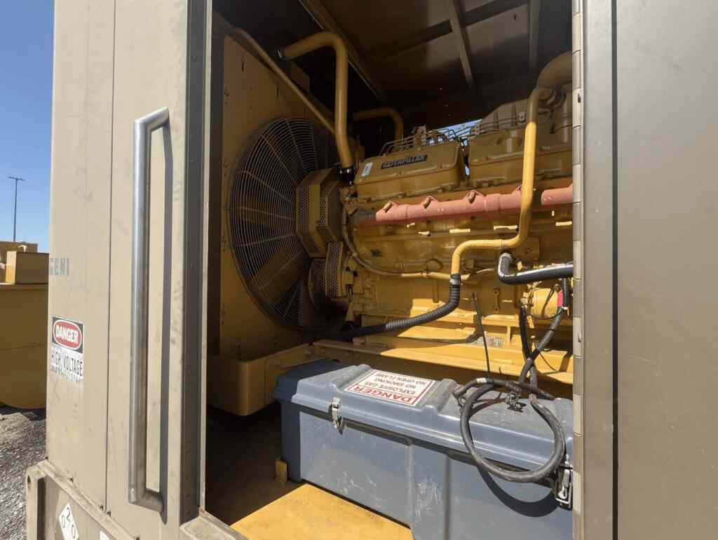 Caterpillar 3412C Standby Diesel Generator — SOLD
